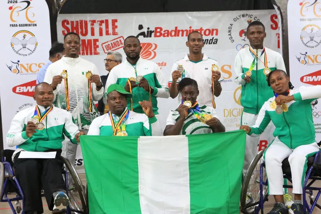 Nigeria dominates as Uganda celebrates strong home showing at 2026 Uganda Para Badminton International